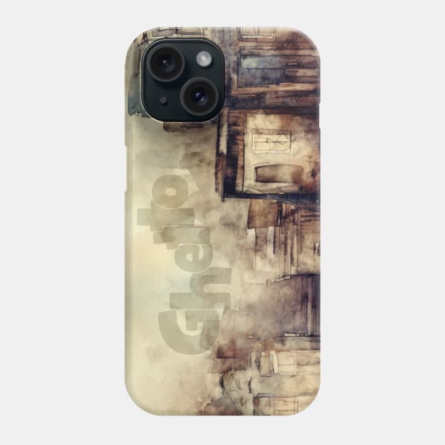 Ghetto Phone Case by djmrice