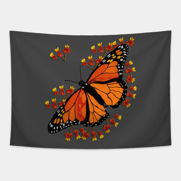 Monarch Butterfly Tapestry by PaintingsbyArlette