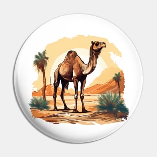 Desert Camel Pin