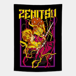Zenitsu anime Fanart Tapestry