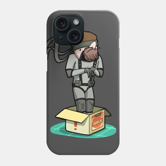 Snek is hiding Phone Case by Aniforce