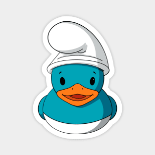 Smurf Rubber Duck Magnet