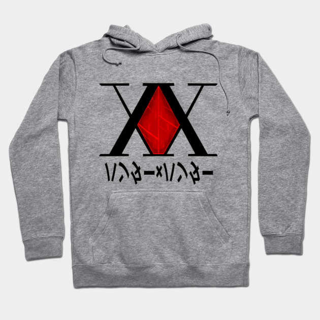 Hunter X Hunter Logo Hunter X Hunter Hoodie Teepublic Uk A hunter × hunter adventure themed zine! hunter x hunter logo