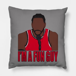 Kawhi Leonard "I'm A Fun Guy" Pillow