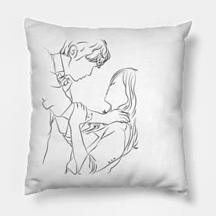 Flower of Evil Stickers Pillow