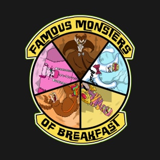 Famous Monsters of Breakfast T-Shirt