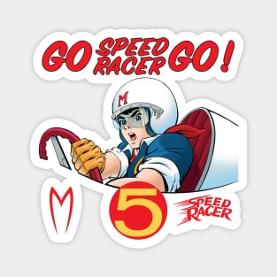 Go Speed Racer Go! Magnet