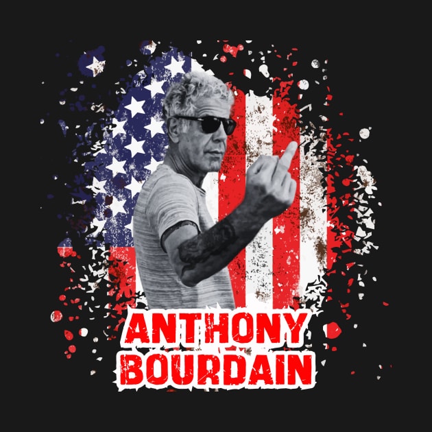 Anthony Bourdain Legendary by Charlie Dion