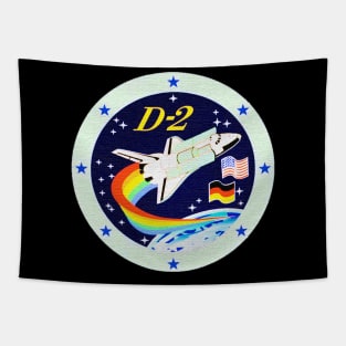 Black Panther Art - NASA Space Badge 41 Tapestry