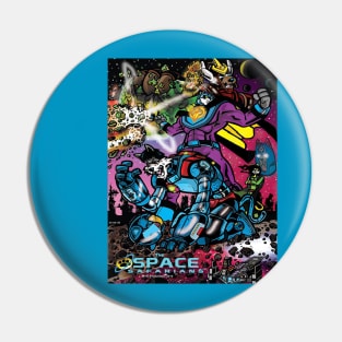 The Return of Cosmic Cat Pin