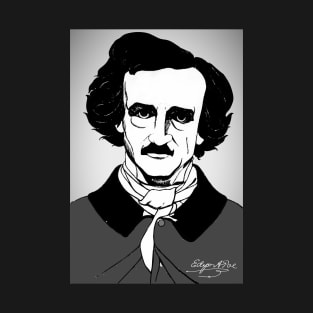 Edgar Allen Poe Portrait T-Shirt