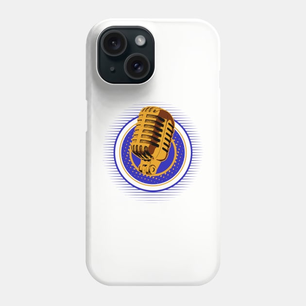 Microphone | Hiphop | V5 Phone Case by Degiab