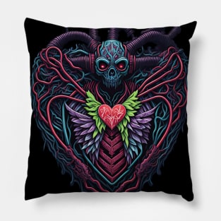 Cyborg Hearts Pillow