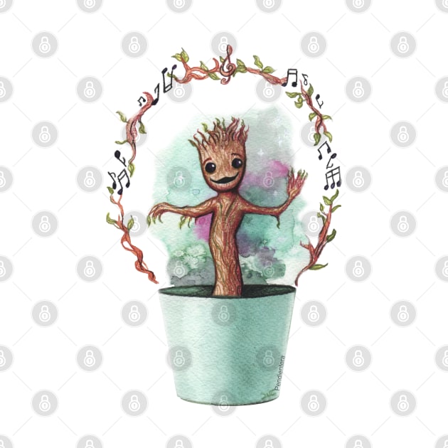 Baby Groot by Pendientera