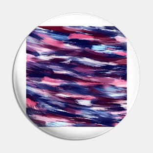 Abstract Brushstrokes Two Pin