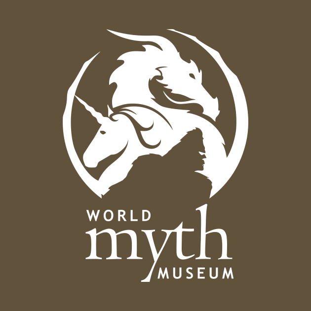 World Myth Museum Logo - White by World Myth Museum