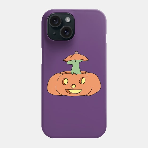 Pumpkin Hadrosaurus Phone Case by saradaboru