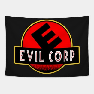 Evil Corp Jurassic Park Mr Robot Tapestry