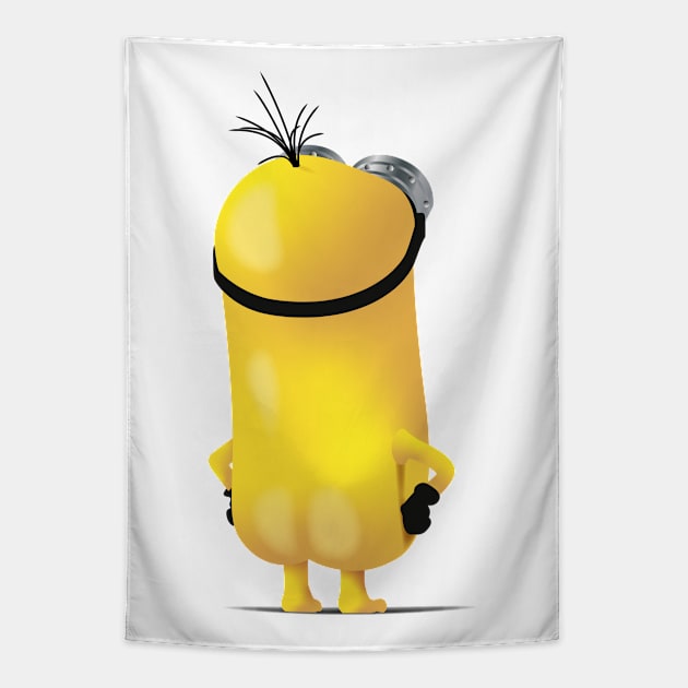 Minions - Kevin Standing Tapestry by deancoledesign