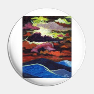 'Blue Ridge Rumination #18' Pin