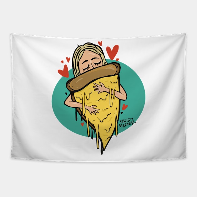 PIZZA LOVER Tapestry by DavesNotHome