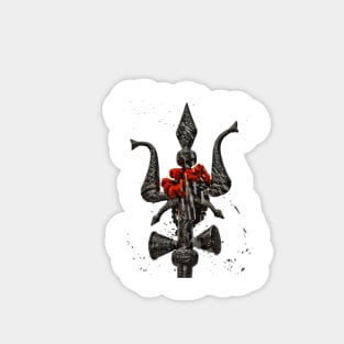 Shiva Trisul Hinduism Magnet