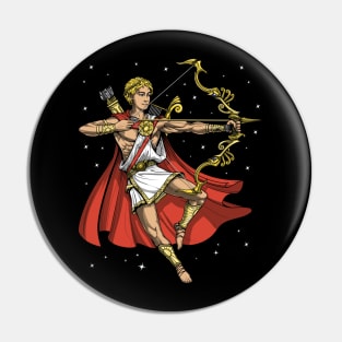 Greek God Apollo Pin