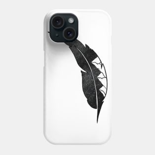 Cosmic Feather Phone Case