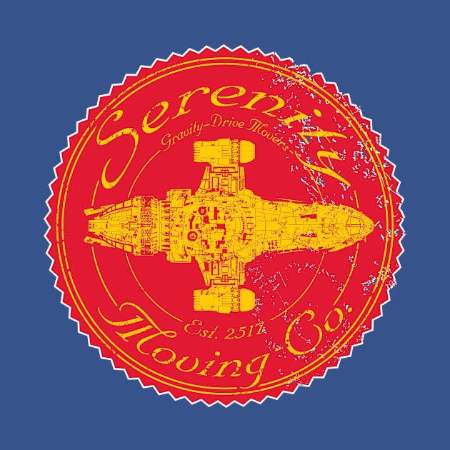 SERENITY MOVING CO. 2.0 by KARMADESIGNER T-SHIRT SHOP