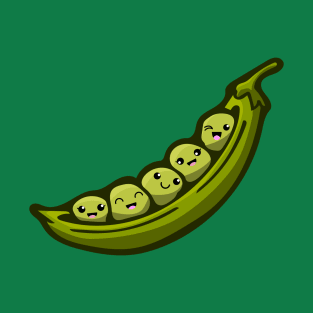 Kawaii Peas in a Pod T-Shirt