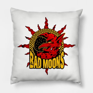 Bad Moons Emblem Pillow