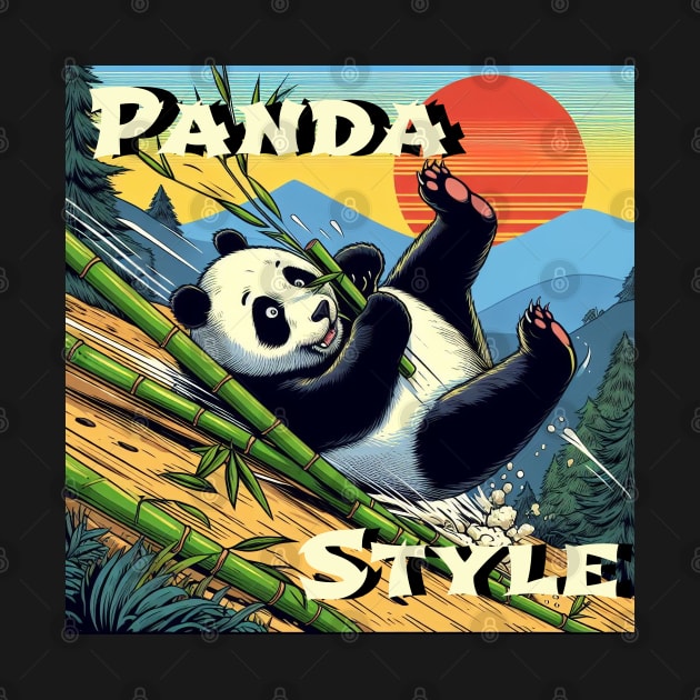 Funny panda style by The Artful Barker