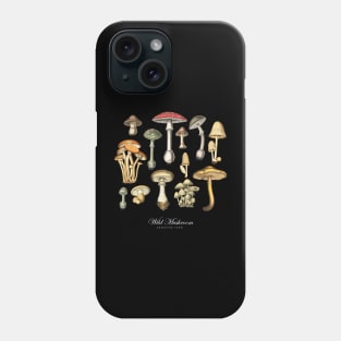 Wild Mushroom Vintage Encyclopedia Phone Case