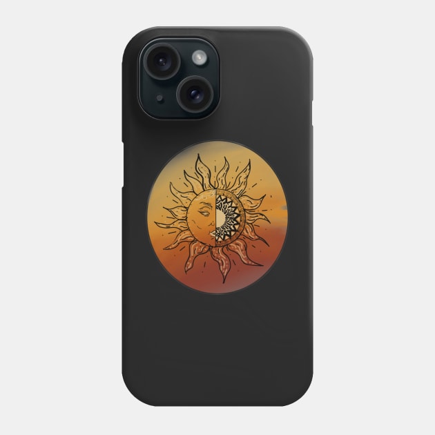 Sun Salute Phone Case by Feychild333