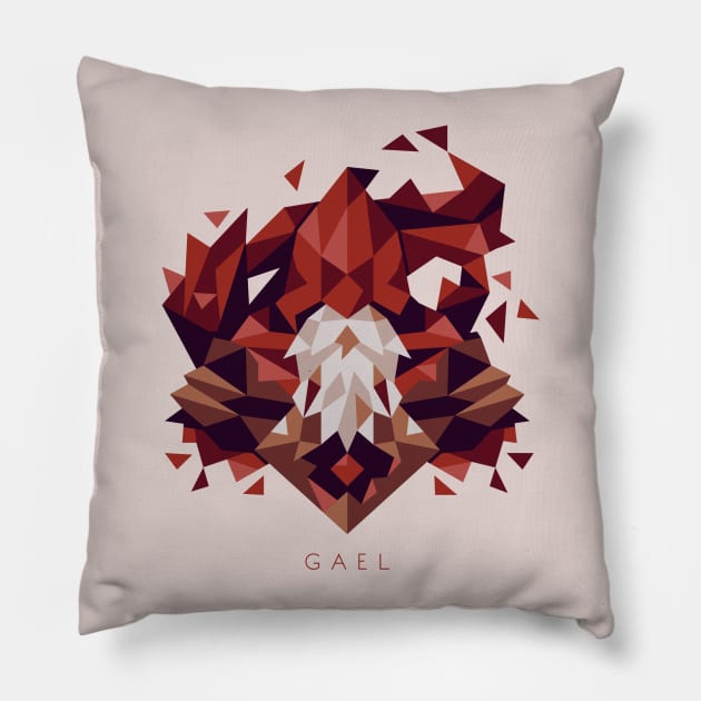 Slave Knight Gael Pillow by nahamut