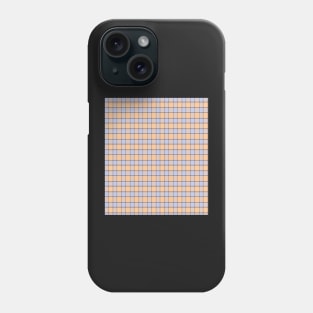 Yellow Lilac Twill Plaid Phone Case