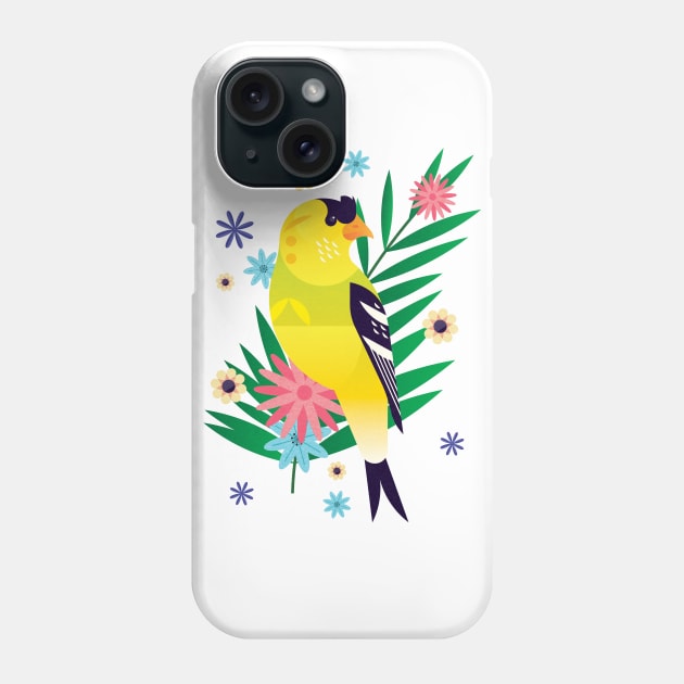 Goldfinch Phone Case by jamesboast