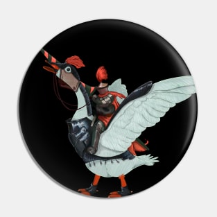 goose knight Pin