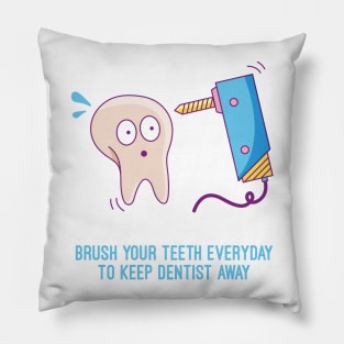 dentist gift to family Pillow