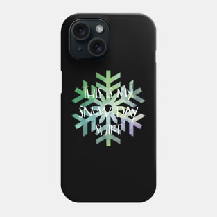 This is My Snow Day teacherstudent motivational gift Phone Case