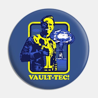 Vault Tec Coop Fallout Pin