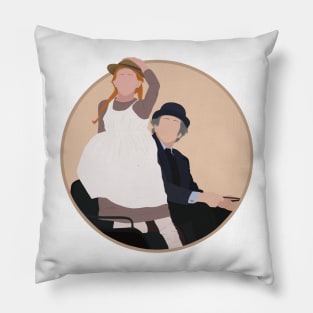 Anne and Matthew on the carriage Fanart Pillow