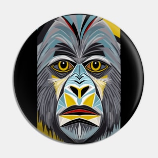 Portrait of Gorilla Pin