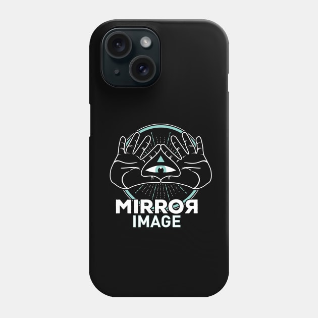 D&D Spell Mirror Image Phone Case by Natural 20 Shirts