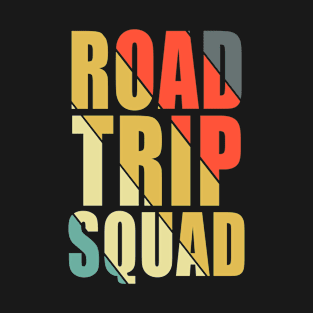 Road Trip Squad Summertime Vacation Getaway 2023 Skeleton T-Shirt