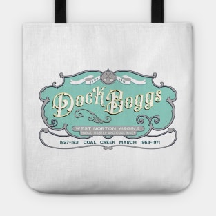 Dock Boggs Old Time Music T-Shirt Tote