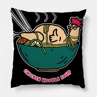 Chicken Noodle Soup Pillow