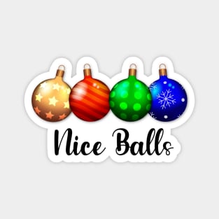 Nice Balls Christmas ornaments Magnet