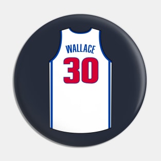 Rasheed Wallace Detroit Jersey Qiangy Pin