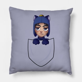 Pocket Cat Craig Pillow